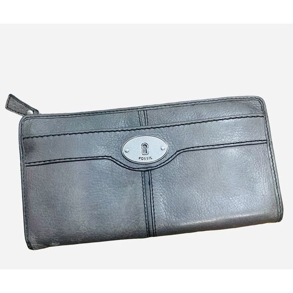 Fossil Maddox Leather Wallet - Picture 1 of 3